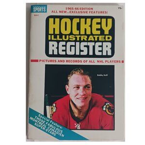 1965-66 Hockey Illustrated Register (NHL) Pictures and Records All NHL Players
